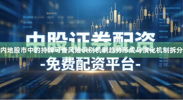 内地股市中的持牌可查风险识别机制趋势形成与演化机制拆分