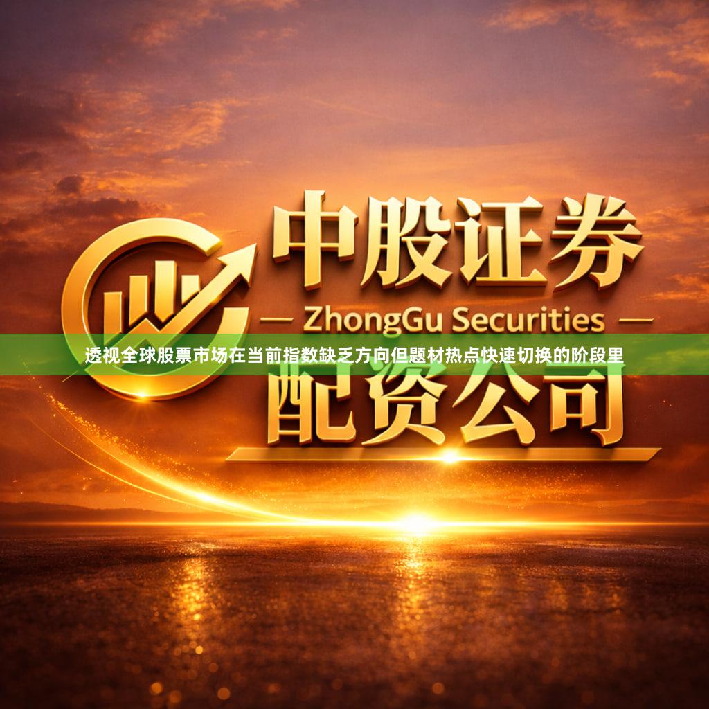 透视全球股票市场在当前指数缺乏方向但题材热点快速切换的阶段里