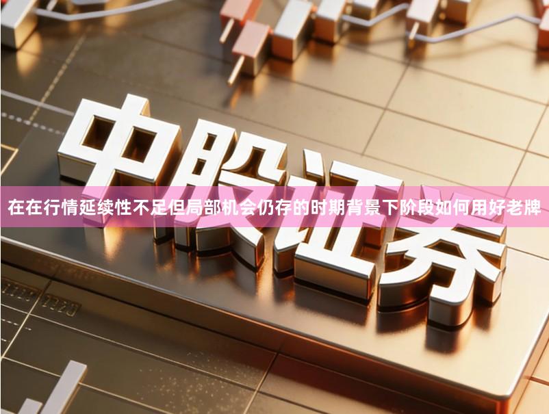 在在行情延续性不足但局部机会仍存的时期背景下阶段如何用好老牌