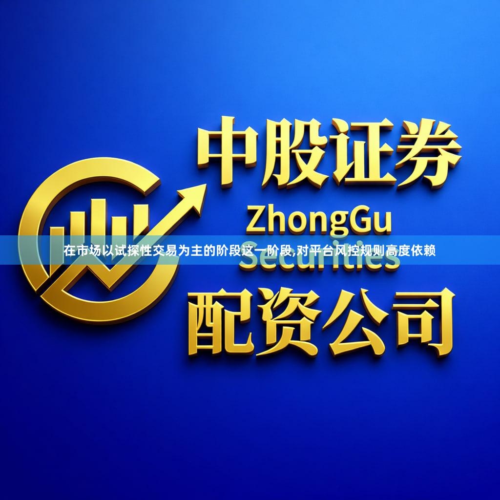 在市场以试探性交易为主的阶段这一阶段,对平台风控规则高度依赖