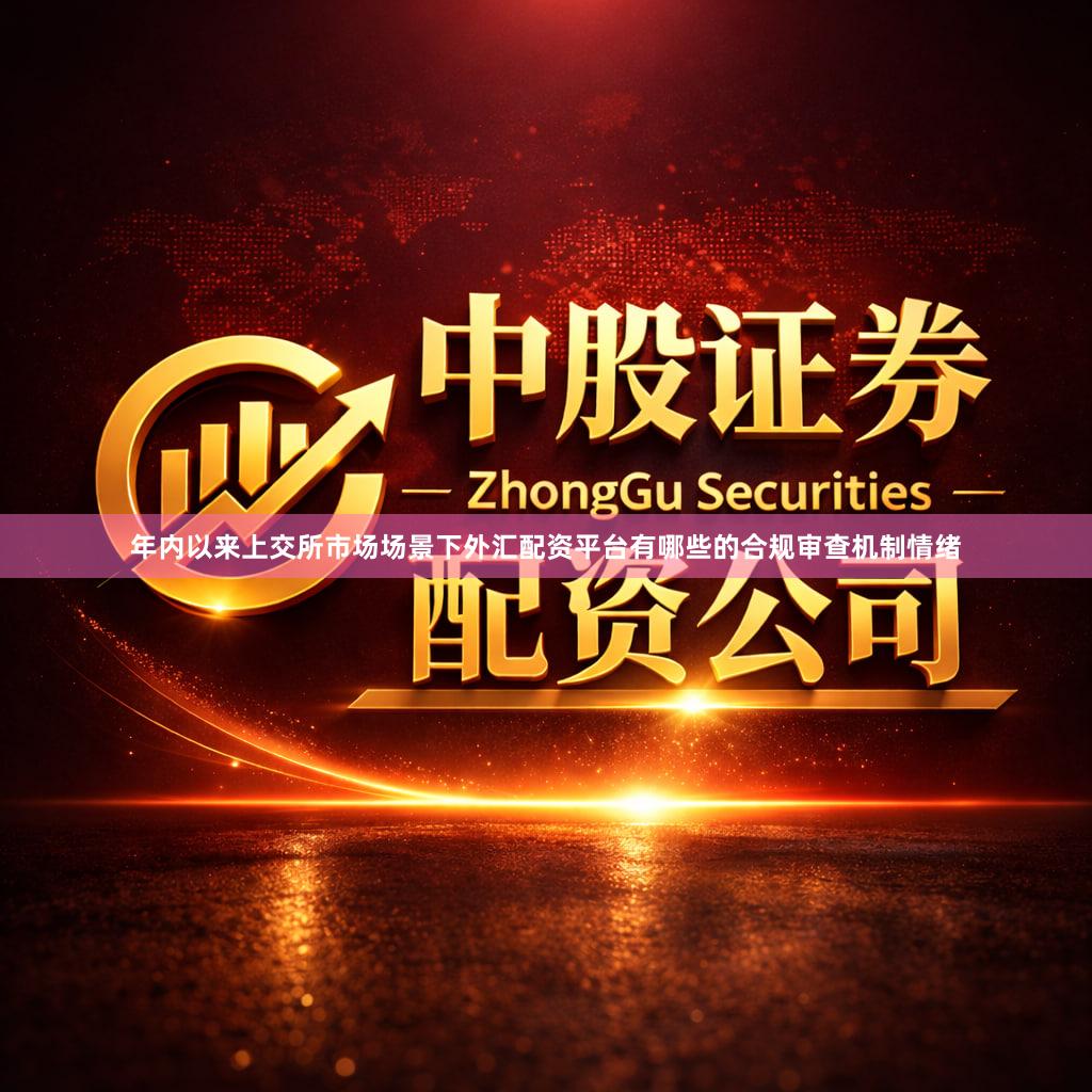 年内以来上交所市场场景下外汇配资平台有哪些的合规审查机制情绪
