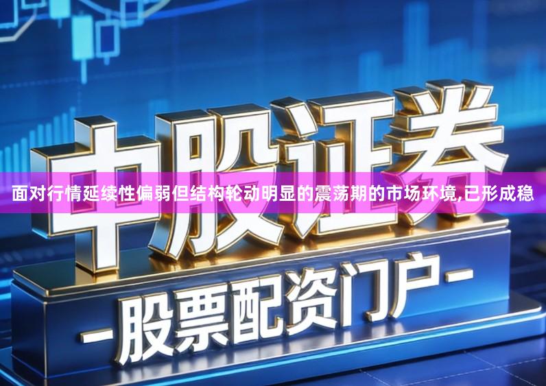 面对行情延续性偏弱但结构轮动明显的震荡期的市场环境,已形成稳