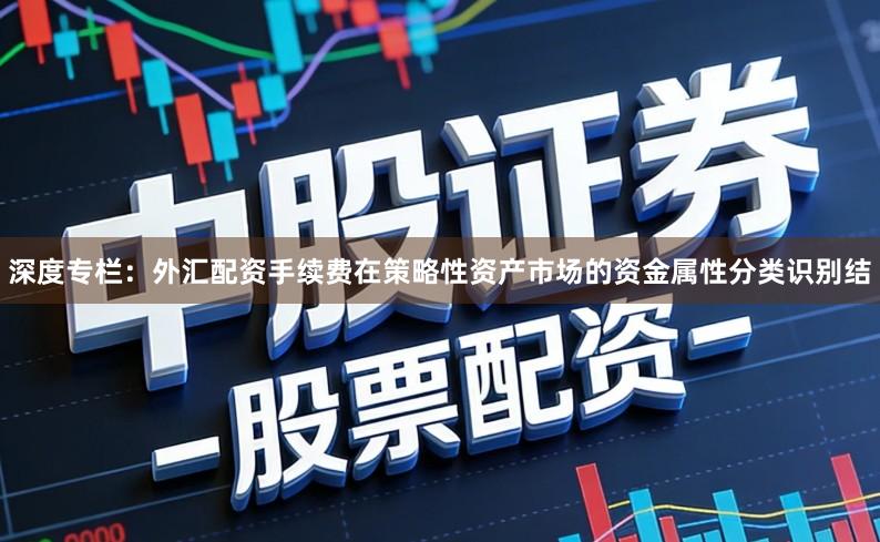 深度专栏：外汇配资手续费在策略性资产市场的资金属性分类识别结